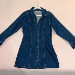 A&F denim dress
